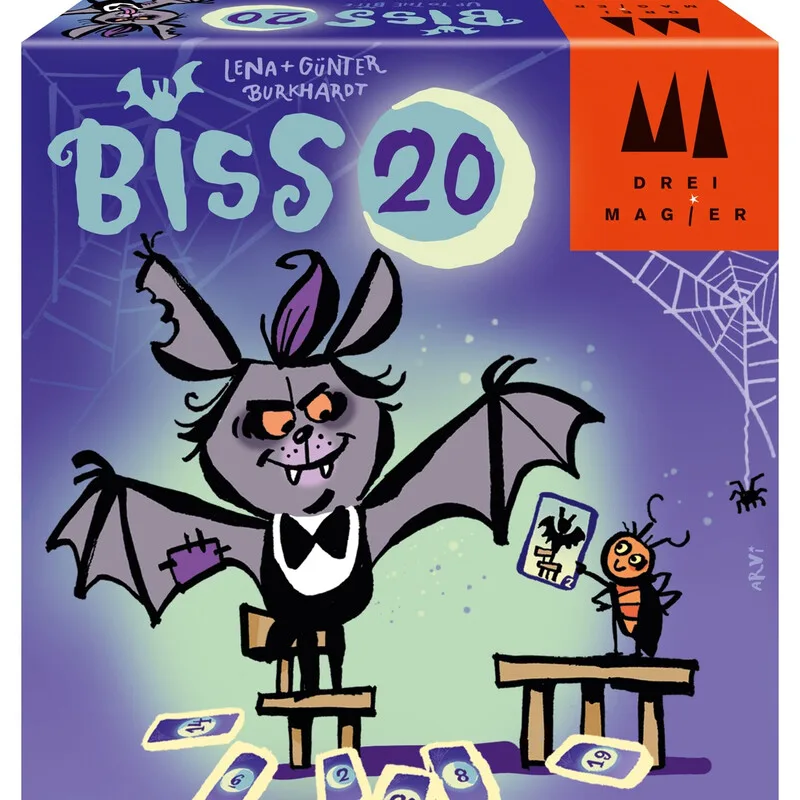 Drei Magier® 40890 Kartenspiele Biss 20 ab 7 Jahre van Schmidt Spiele – doos