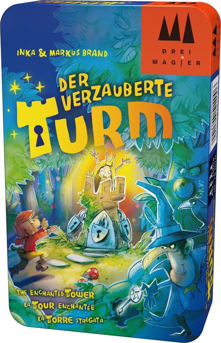Drei Magier: Der verzauberte Turm Bordspel Travel/adventure de Schmidt Spiele – boîte