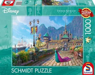 Frozen, Celebrating in Arendelle (1000) - Schmidt Legpuzzel von Schmidt Spiele – Schachtel 1 von 2