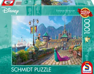 Frozen, Celebrating in Arendelle (1000) - Schmidt Legpuzzel von Schmidt Spiele – Schachtel 2 von 2