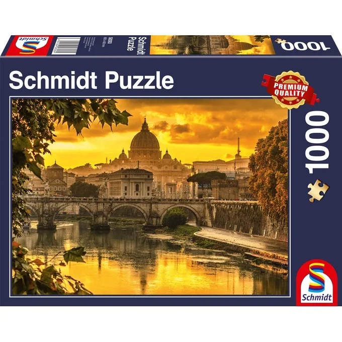 Gouden licht boven Rome (1000) - Schmidt Legpuzzel from Schmidt Spiele – box