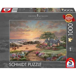 Huisje aan zee (1000) - Schmidt Legpuzzel van Schmidt Spiele – doos 1 van 2