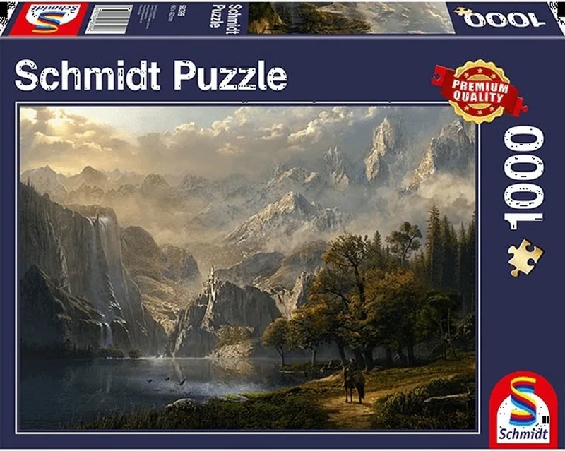 Idyllische Waterval, 1000 stukjes - Puzzel - 12+ de Schmidt Spiele, édition Multi-coloured – boîte