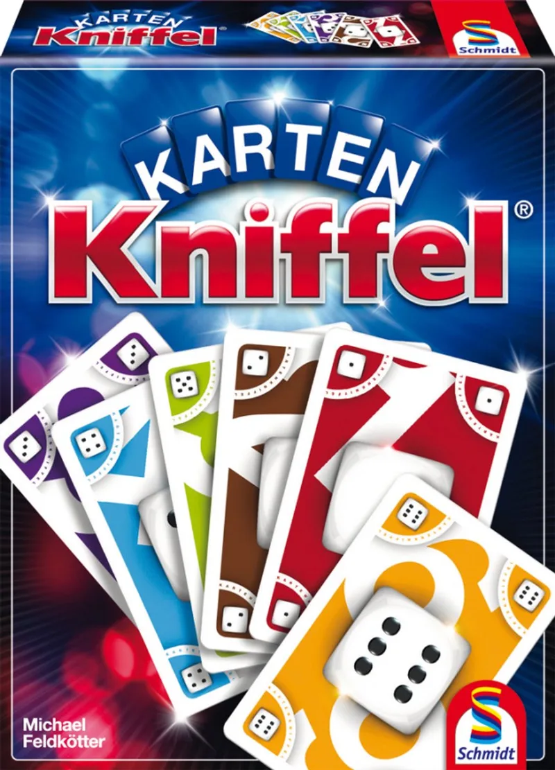 Karten Kniffel fra Schmidt Spiele – æske