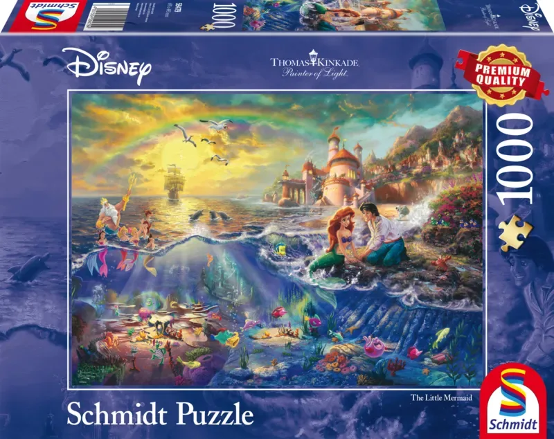 Kleine Zeemeermin (1000) - Schmidt Legpuzzel von Schmidt Spiele – Schachtel 2 von 2