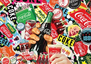 legpuzzel Coca Cola it is! - 1000 stukjes puzzel plezier. from Schmidt Spiele, Multicolour edition – box 1 of 2