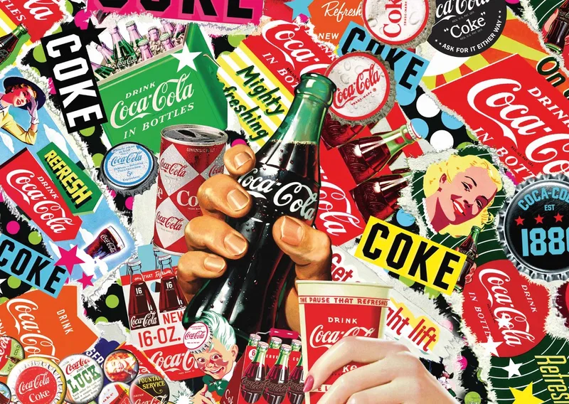 legpuzzel Coca Cola it is! - 1000 stukjes puzzel plezier. from Schmidt Spiele, Multicolour edition – box 1 of 2