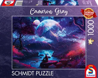Legpuzzel - Hemelse fluisteringen - Cameron Gray - 1000 stukjes - Volwassenen - vanaf 12 jaar van Schmidt Spiele, editie Meerkleurig – doos 2 van 2
