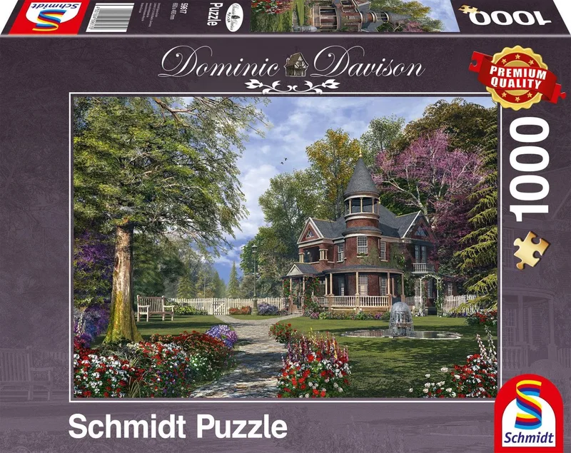 Legpuzzel Herenhuis Karton 1000 Stukjes from Schmidt Spiele, Multicolour edition – box