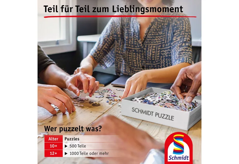 legpuzzel herfstavond aan het meer 1000 stukjes landschap. from Schmidt Spiele, Multicolour edition – box 2 of 5