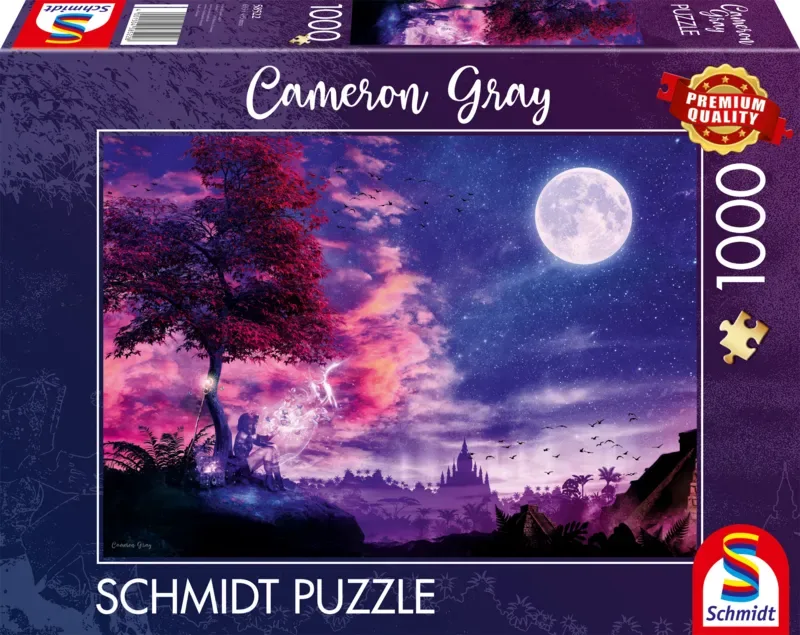 Legpuzzel - Legendarisch uitzicht - Cameron Gray - 1000 stukjes - Volwassenen - vanaf 12 jaar van Schmidt Spiele, editie Meerkleurig – doos 2 van 2