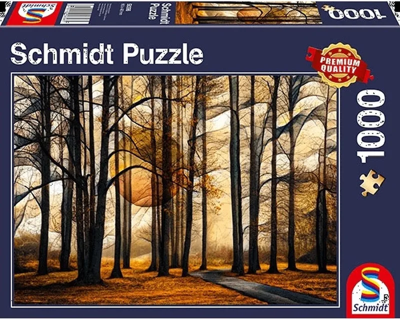 Legpuzzel Magisch Woud Karton 1000 Stukjes de Schmidt Spiele, édition Multicolore – boîte