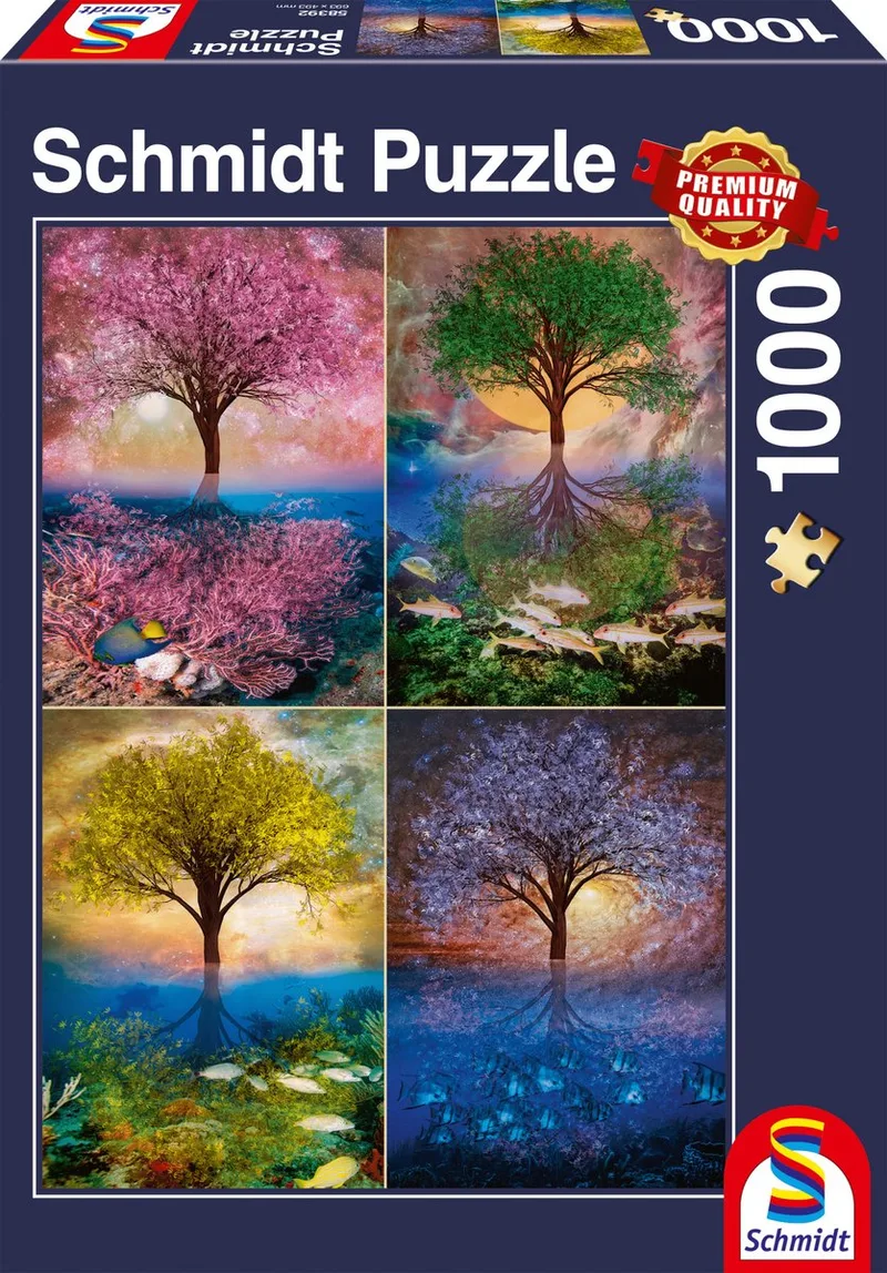 Legpuzzel Magische Boom Bij Het Meer 1000 Stukjes from Schmidt Spiele, Multicolour edition – box