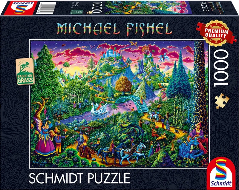 Legpuzzel - Michael Fischel - 1000 stukjes - Volwassenen - vanaf 12 jaar from Schmidt Spiele, Fantastische sprookjeswereld edition – box