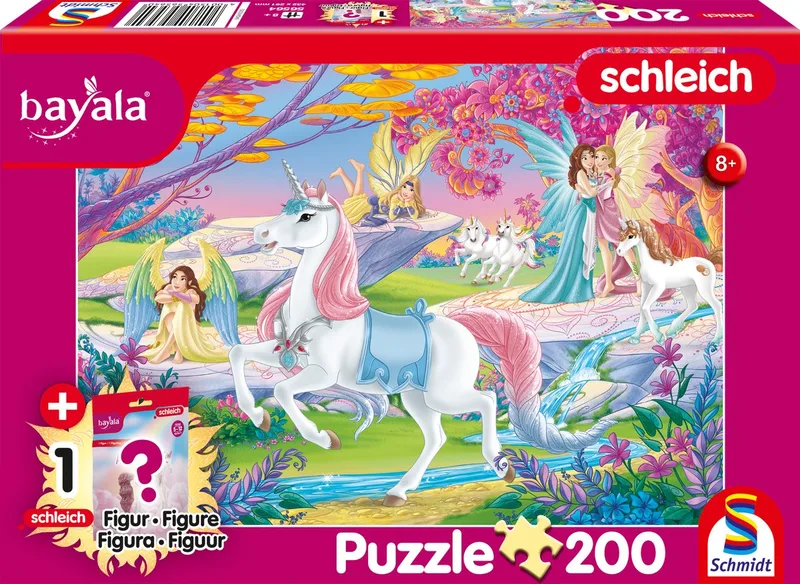 Legpuzzel - Schleich - 200 stukjes + originele figuur - Kinderen - vanaf 8 jaar from Schmidt Spiele, Bayala Betoverende Elfen edition – box