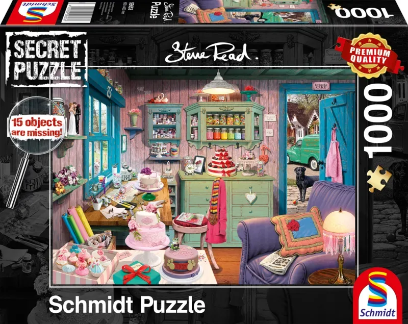 Legpuzzel - Steve Read - 1000 stukjes - Volwassenen - vanaf 12 jaar from Schmidt Spiele, Grootmoeders kamer edition – box 2 of 2