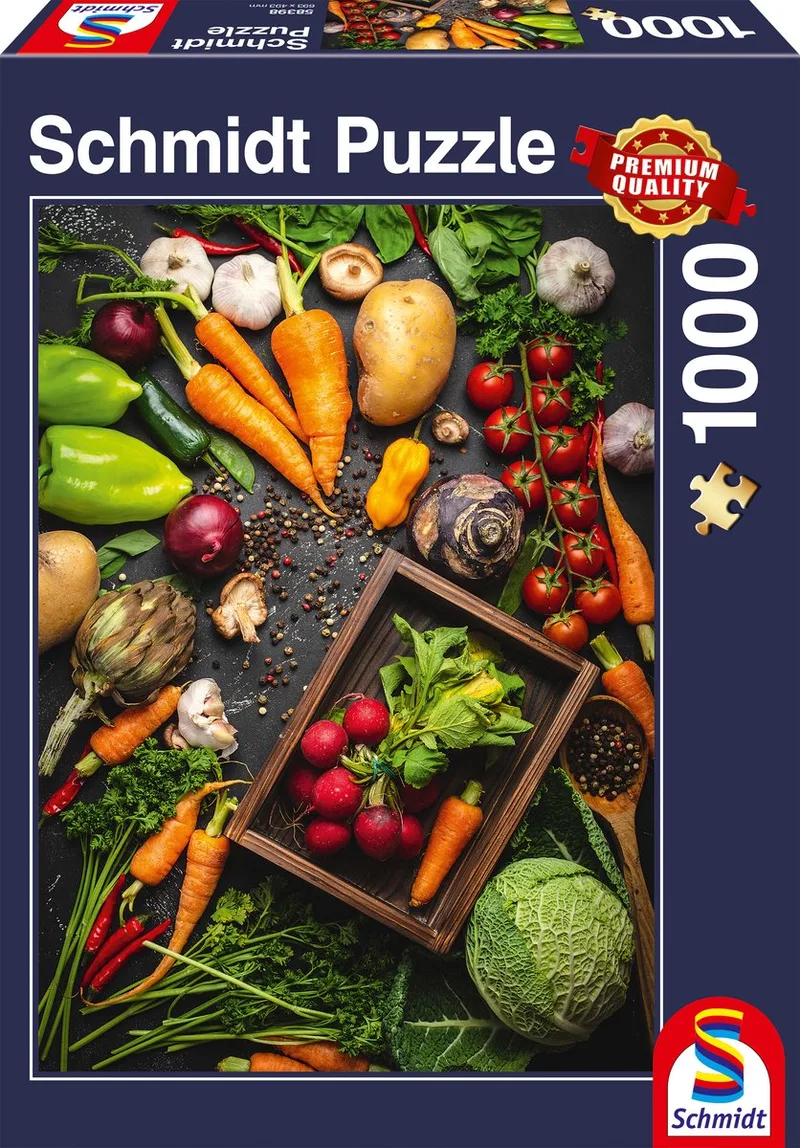 Legpuzzel Superfood Karton 1000 Stukjes van Schmidt Spiele, editie Meerkleurig – doos