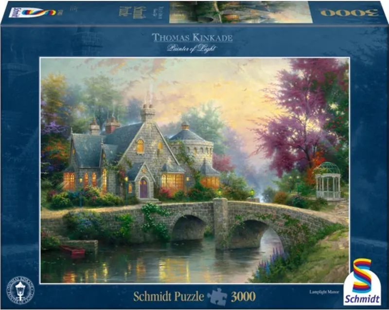 Legpuzzel - Thomas Kinkade - 3000 stukjes - Volwassenen - vanaf 14 jaar from Schmidt Spiele, Avondsfeer edition – box