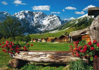 Legpuzzel - Uitzicht op het bergidyllische landschap - 1000 stukjes - Volwassenen - vanaf 12 jaar from Schmidt Spiele, Multicolour edition – box 2 of 2