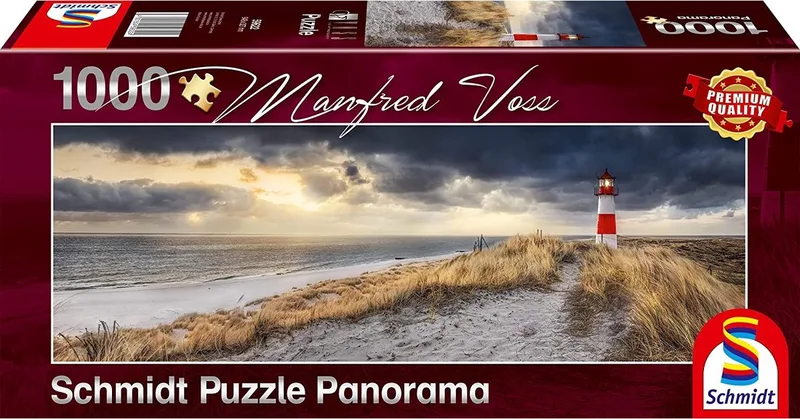 Legpuzzel Vuurtoren Sylt Karton 1000 Stukjes van Schmidt Spiele, editie Meerkleurig – doos