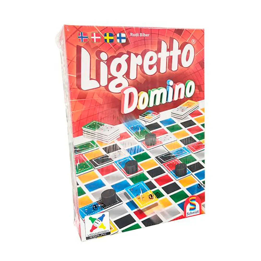 Ligretto-domino (ven0331) Bordspel från Schmidt Spiele – kartong