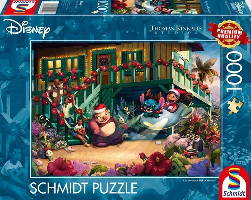 Lilo & Stitch Aloha Christmas (1000) - Schmidt Legpuzzel de Schmidt Spiele – boîte