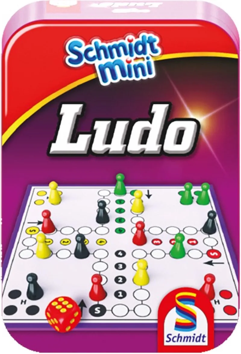 Ludo small Bordspel fra Schmidt Spiele – æske