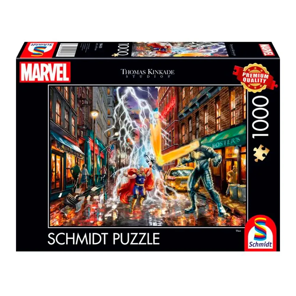 Marvel Thomas Kinkade: -thor Puzzel 1000 Stukken van Schmidt Spiele – doos
