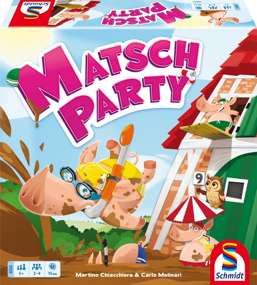 Matsch-Party von Schmidt Spiele, Ausgabe Mehrfarbig – Schachtel