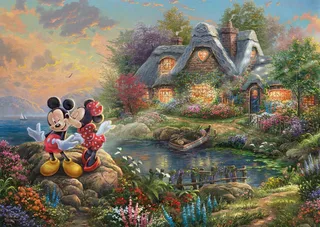 Mickey & Minnie (1000) - Schmidt Legpuzzel from Schmidt Spiele – box 2 of 2