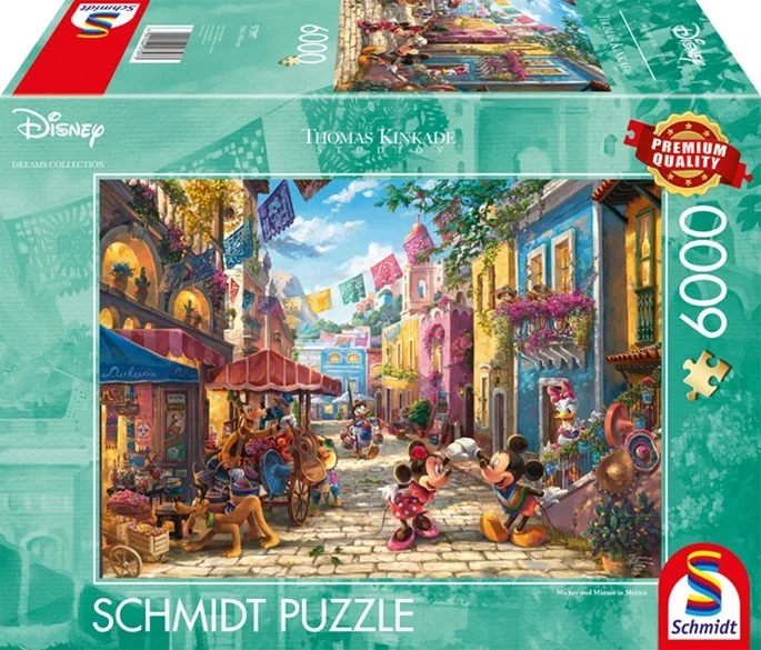 Mickey & Minnie in Mexico (6000) - Schmidt Legpuzzel from Schmidt Spiele – box