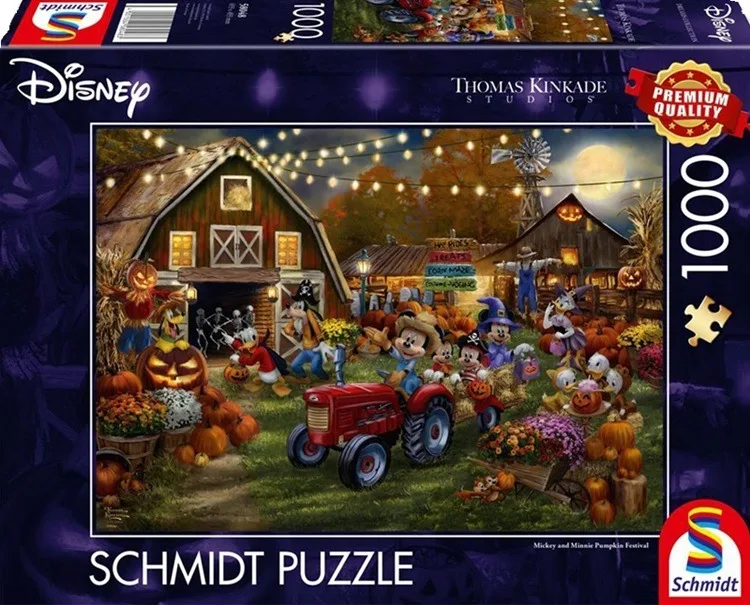 Mickey & Minnie: Pumpkin Festival (1000) - Schmidt Legpuzzel from Schmidt Spiele – box