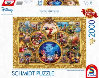Mickey Mouse legpuzzel 2000 stukjes Disney collage. from Schmidt Spiele, Multicolour edition – box 2 of 2