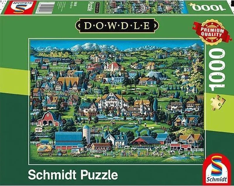 Midway, 1000 stukjes - Puzzel - 12+ van Schmidt Spiele, editie Multi-coloured – doos