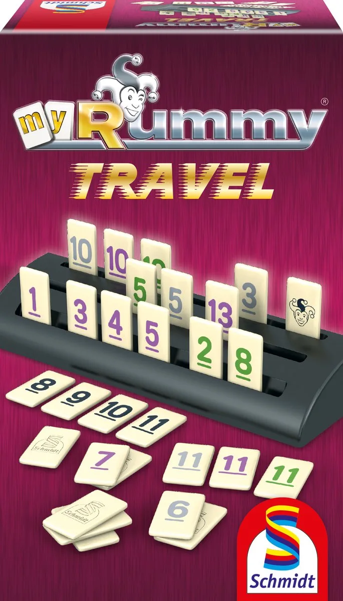 Myrummy Travel - Reisspel fra Schmidt Spiele – æske