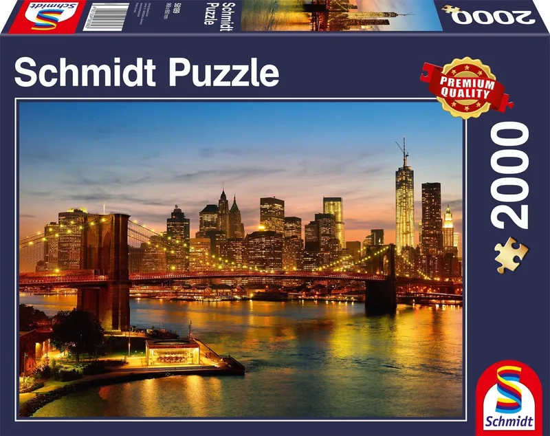 New York - Puzzel van Schmidt Spiele, editie Meerkleurig – doos