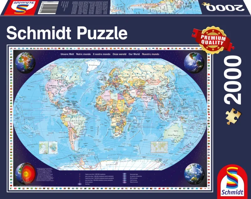Onze Wereld (2000) - Schmidt Legpuzzel van Schmidt Spiele – doos 2 van 2