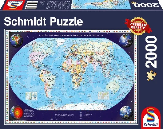 Onze Wereld (2000) - Schmidt Legpuzzel de Schmidt Spiele – boîte