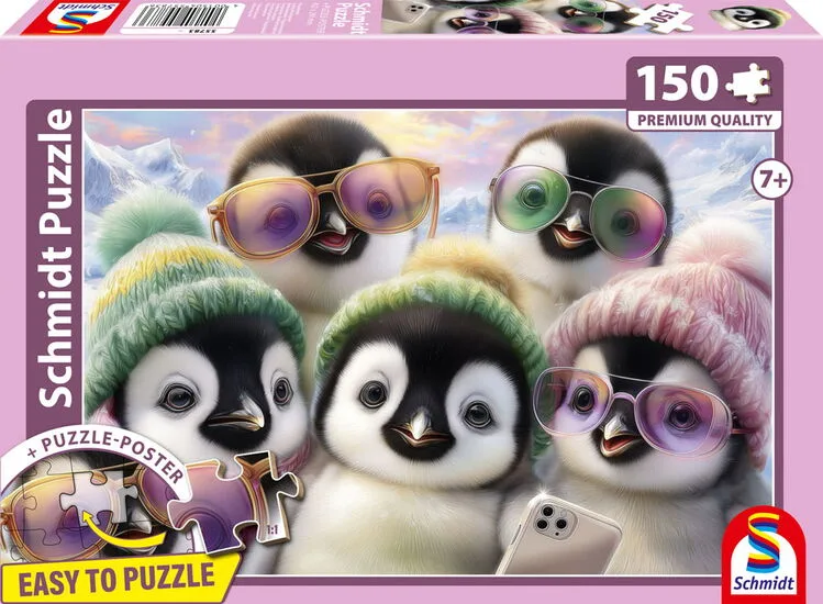 Pinguïnbende, 150 stukjes - Puzzel van Schmidt Spiele – doos