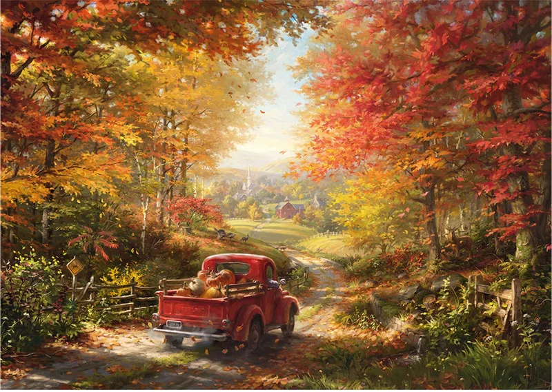 Puzzel - Blend Cota - Back Home, 1000 stukjes van Schmidt Spiele, editie Meerkleurig – doos