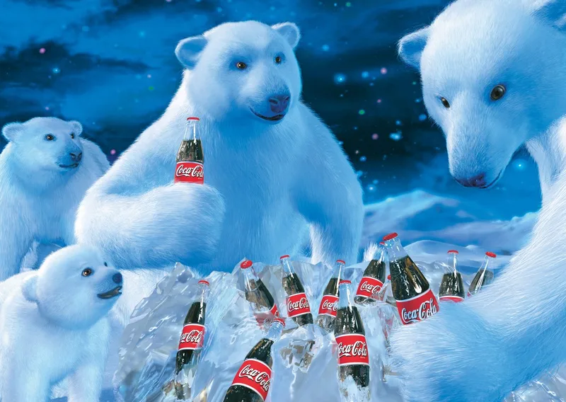 puzzel Coca Cola ijsberen - 1000 stukjes - legpuzzel. van Schmidt Spiele, editie Meerkleurig – doos
