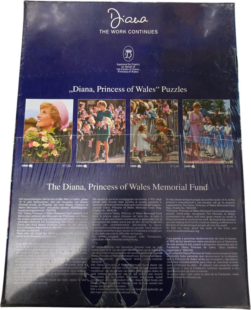 Puzzel Diana The work continues 1000 stukjes from Schmidt Spiele – box