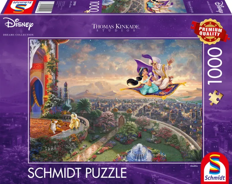 puzzel Disney Aladdin 1000 stukjes karton. from Schmidt Spiele, Multicolour edition – box 2 of 2