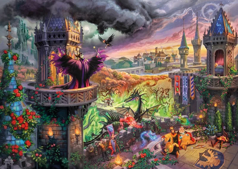 puzzel Disney Maleficent 1000 stukjes karton. van Schmidt Spiele, editie Meerkleurig – doos