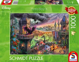 puzzel Disney Maleficent 1000 stukjes karton. from Schmidt Spiele, Multicolour edition – box 2 of 2