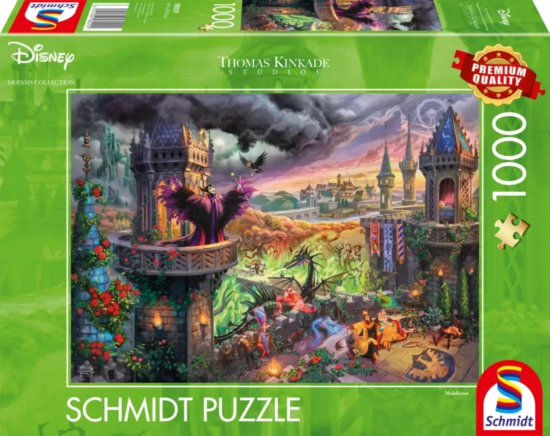 puzzel Disney Maleficent 1000 stukjes karton. from Schmidt Spiele, Multicolour edition – box 2 of 2