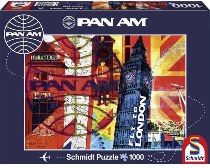 Puzzel - Fly to London van Schmidt Spiele – doos
