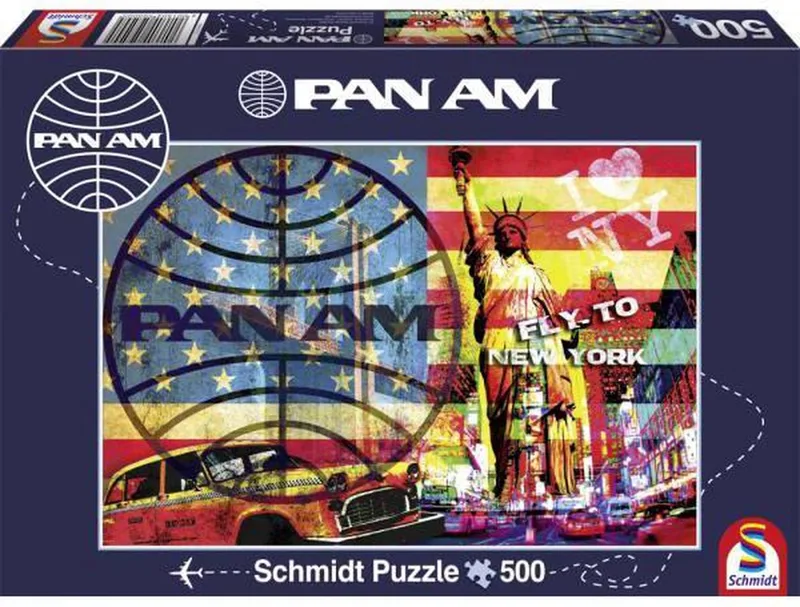 Puzzel - Fly to New York van Schmidt Spiele – doos