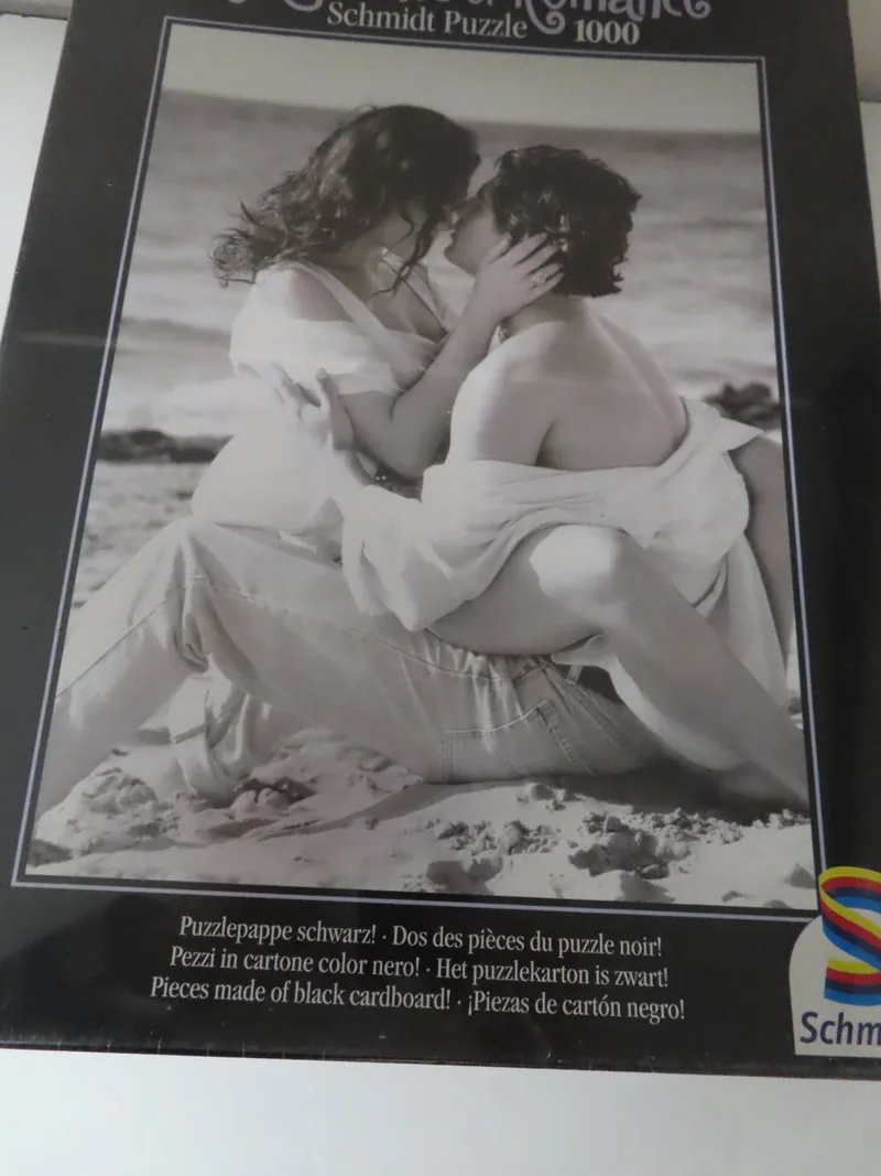 Puzzel - Legpuzzel - 1000 stukjes - Moments of romance - zwart /wit van Schmidt Spiele, editie Zwart, Wit – doos