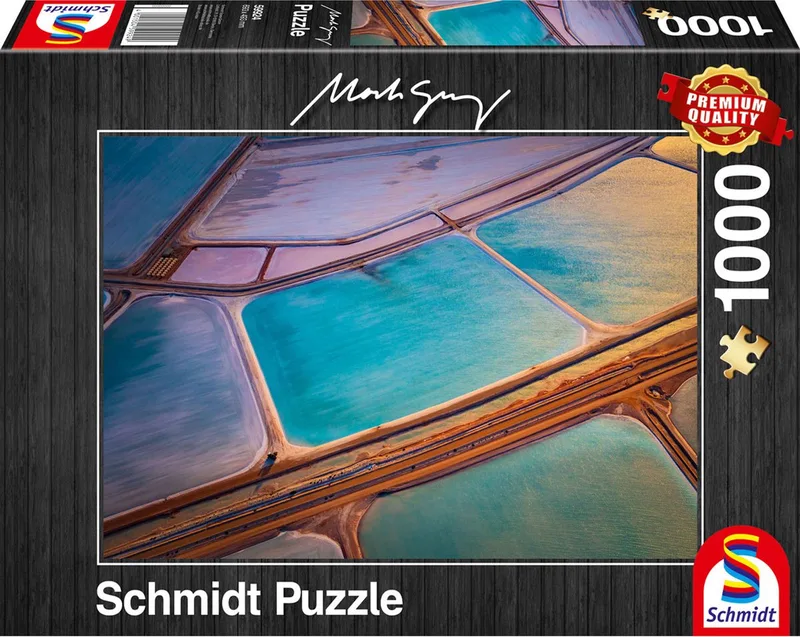 puzzel Mark Gray - Pastelle - 1000 stukjes kunst. from Schmidt Spiele, Multicolour edition – box